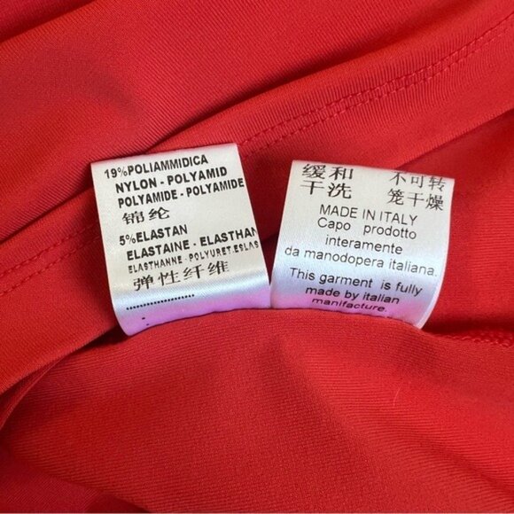 D. Exterior Ruched Wrap Knee Length Dress - 6 - Picture 7 of 7